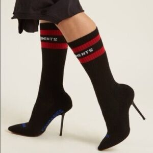 $1169 Vetements Sock Heels 35 100% Authentic New